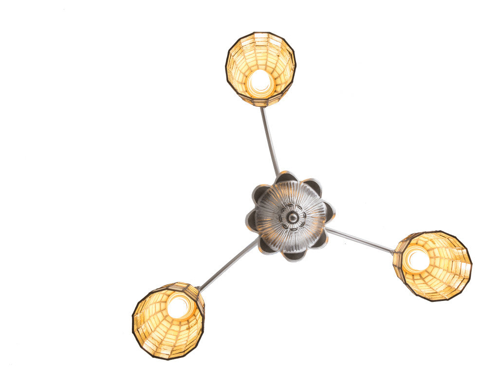 24W Terra Bone 3 LT Chandelier