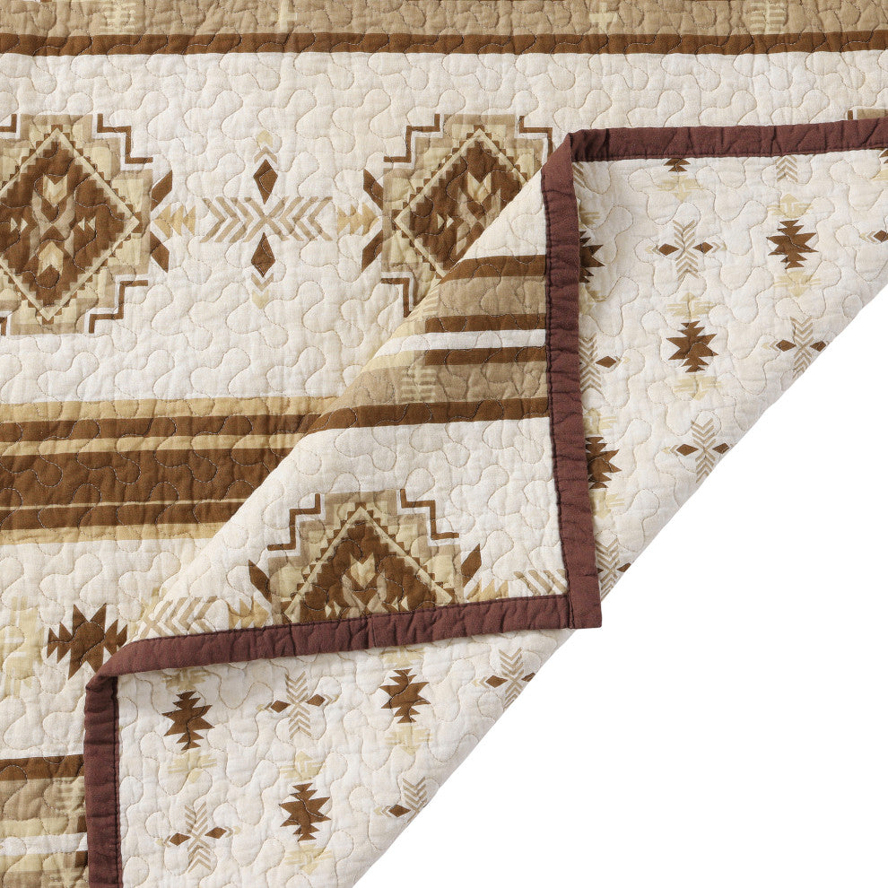 Dakota Reversible Quilt Set, 3 Piece, King