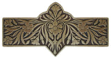 Dianthus Pull Antique Brass, Antique Brass