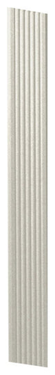 Swan Solid Surface Shower Wall Trim Pieces, Glacier