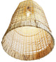 Rattan Bottle Pendant Light Small