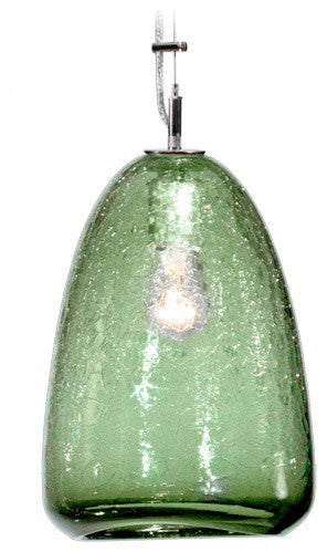 Summit Pendant, The Boa Lantern Collection, Emerald