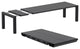 Air XL Extension Dining Set 11-Piece Black
