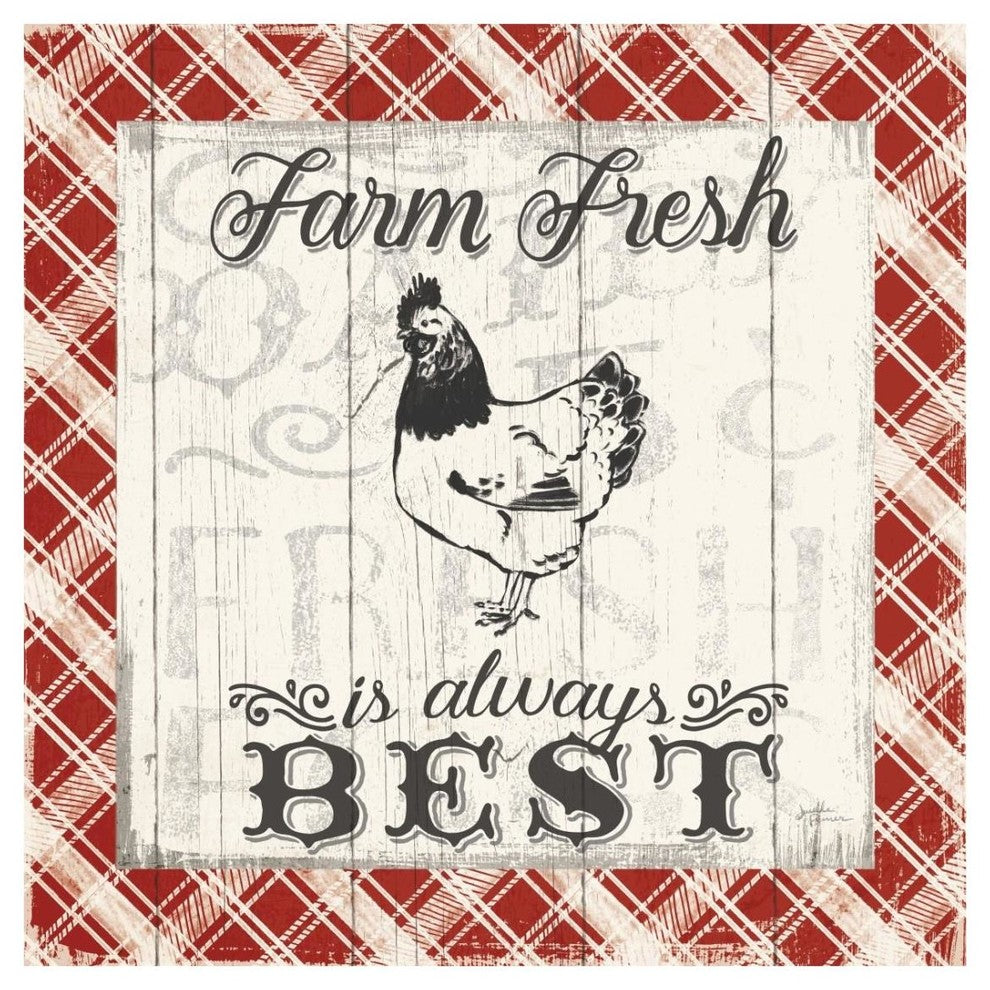 "Farmers Market III" Digital Paper Print by Janelle Penner, 26"x26"