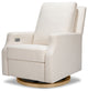 Crewe Electronic Recliner and Swivel Glider, Performance Cream Eco-Weave