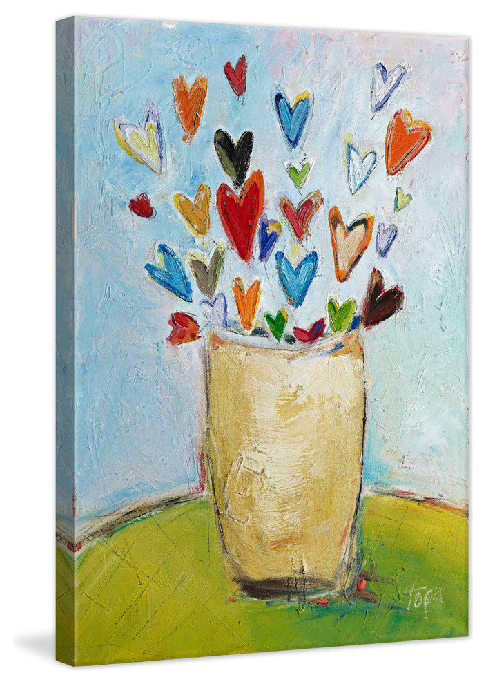 "Bouquet of Love" Painting Print on Canvas by Tori Campisi