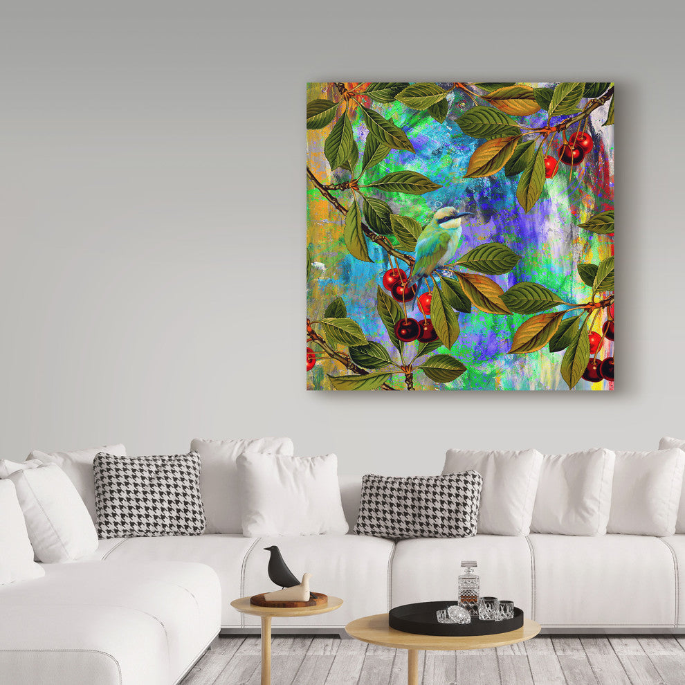 "Bird Collection 31" by Ata Alishahi, Canvas Art, 24"x24"