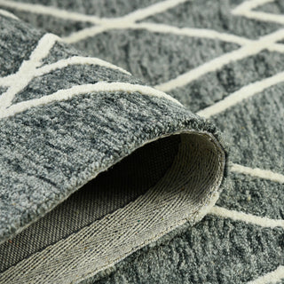 Vista Duncan Area Rug, Gray, 5' x 8', Geometric