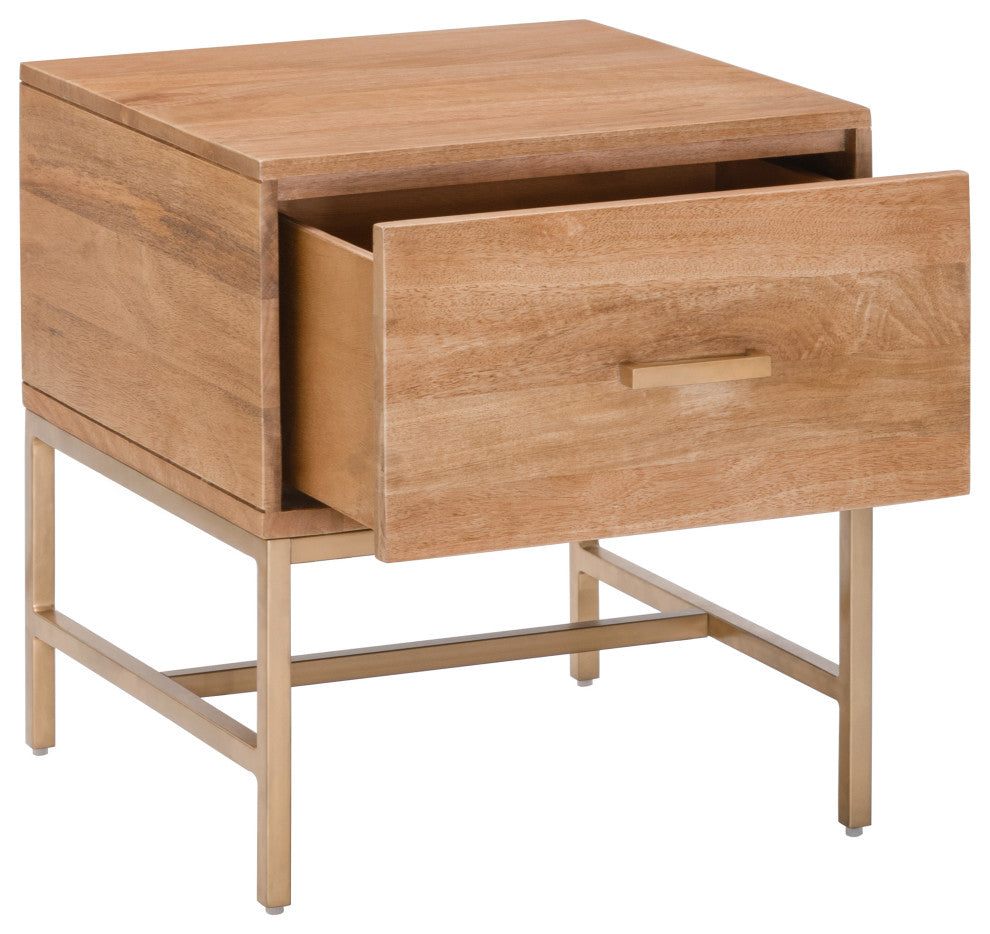 Eden Night Stand Table, Natural