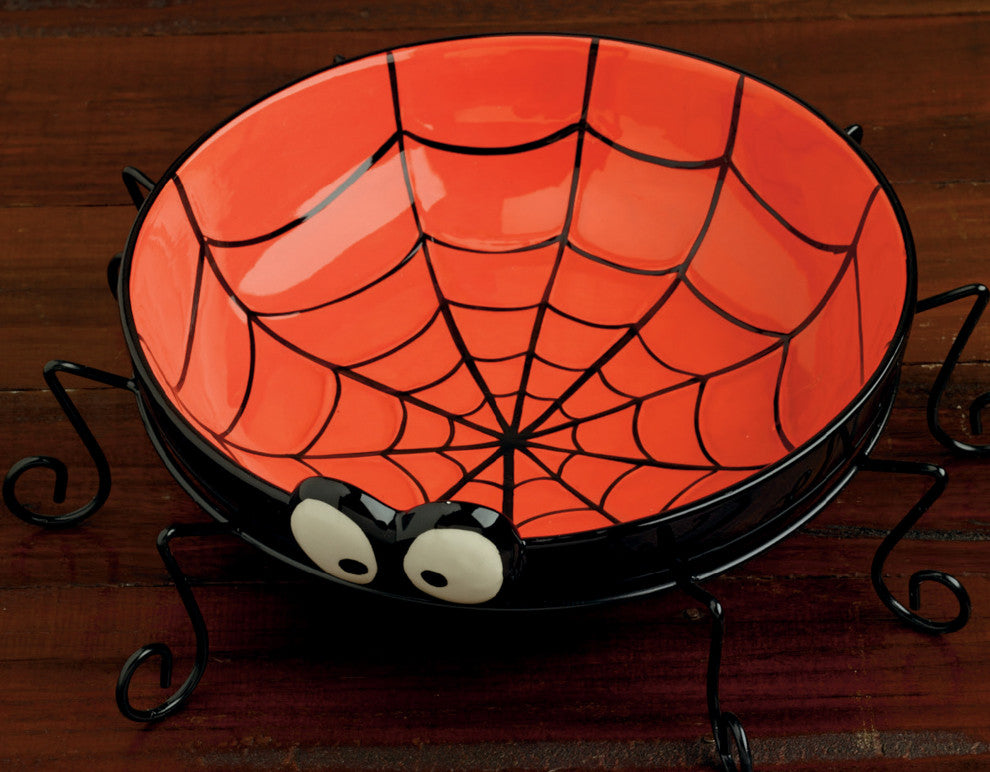 Spider Treat Ceramic Bowl