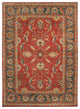 Surya Caesar CAE-1007 Traditional Area Rug, Rust, 6' Square