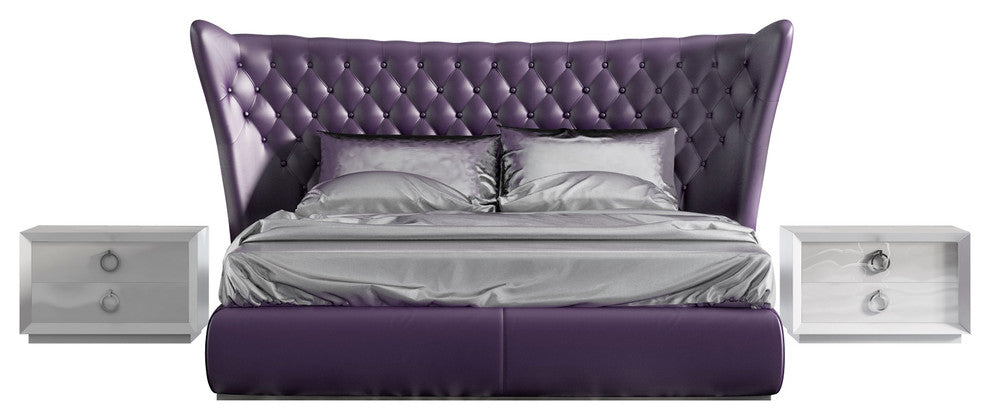 Klass 106 Bed, Queen With Nightstands