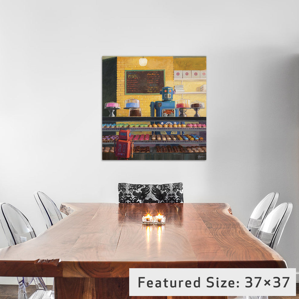 "Indecision" by Eric Joyner, 37x37x1.5