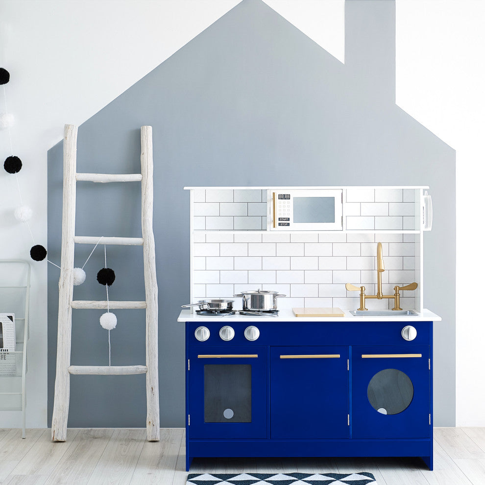 Little Chef Berlin Modern Play Kitchen, White