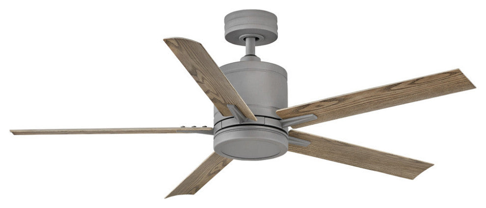 Hinkley Vail 52" LED Indoor/Outdoor Ceiling Fan, Graphite