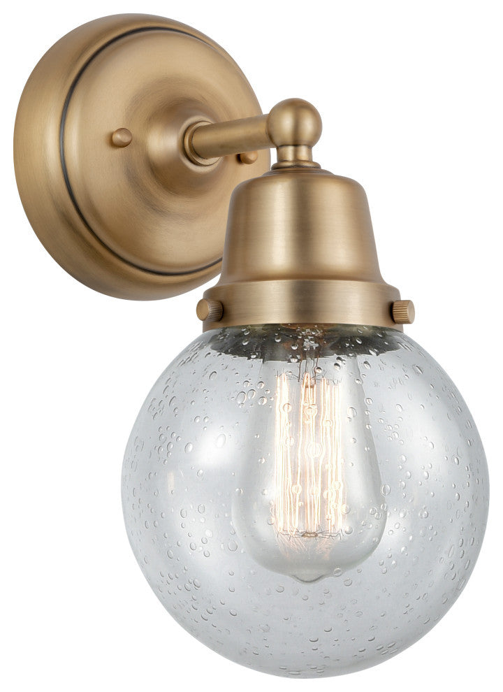 Innovations 623-1W-BB-G204-6 Beacon 1 Light 6" Sconce, Brushed Brass