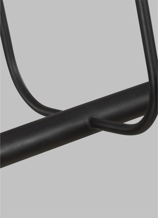 Brianna Linear Chandelier, Aged Iron