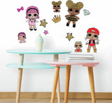 LOL Surprise! Peel and Stick Wall Decals