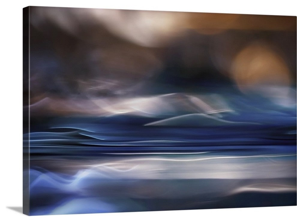 "Coastal Dawn" Wrapped Canvas Art Print, 36"x24"x1.5"