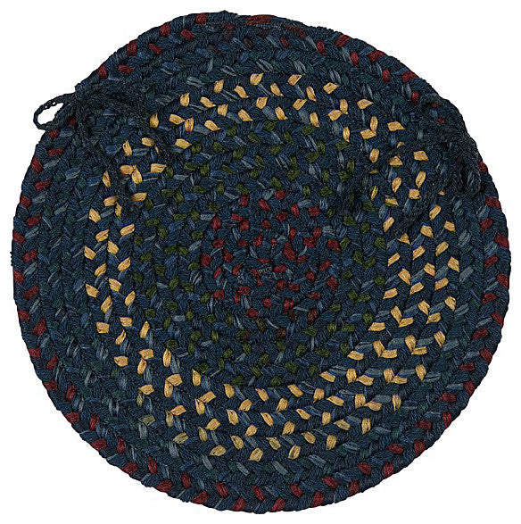 Colonial Mills Chair Pad Midnight Indigo Chair Pad