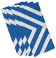 "x" Marks The Spot Stripes Print Napkin, Azure, Set of 4