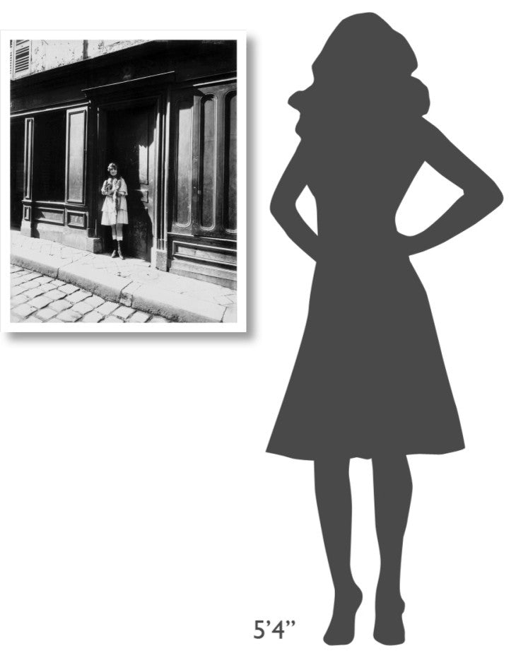 "France, 1921 - Brothel, Versailles, Petit Place" Paper Art, 26"x32"