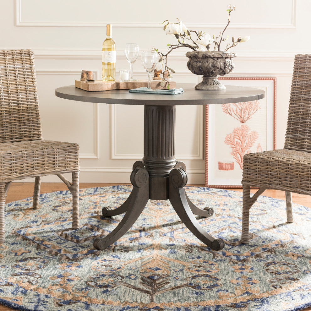 Safavieh Forest Drop Leaf Dining Table, Gray Wash