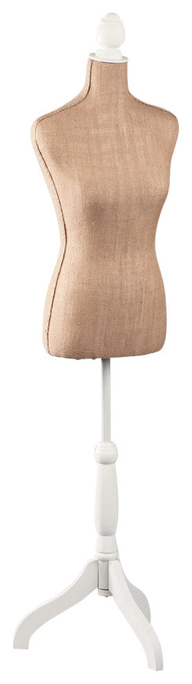 Burlap Mannequin Body Form