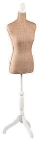 Burlap Mannequin Body Form