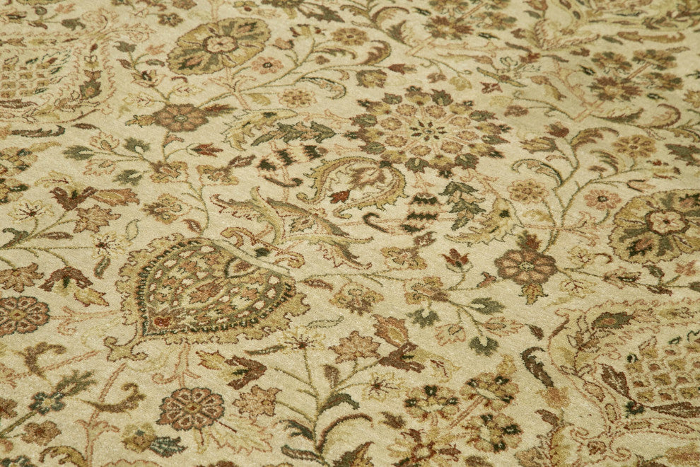 Rug N Carpet - Hand-Knotted Oriental 9' 0" x 12' 0" Decorative Oushak Area Rug