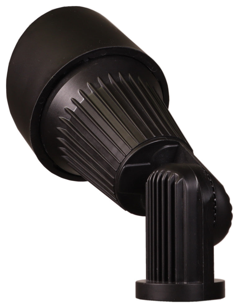 6W LED Low Voltage Black Outdoor Directional Fiberglass Bullet- BPL104