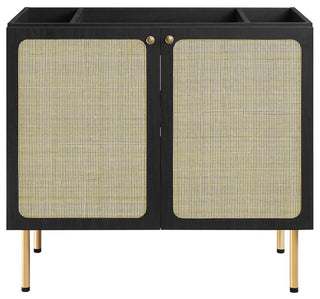 Chaucer 36" Bathroom Vanity - Black Black