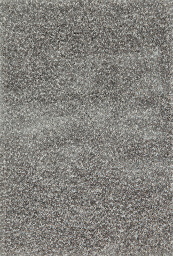 Hand Tufted Callie Shag Area Rug by Loloi, Silver, 5'-0" X 7'-6"
