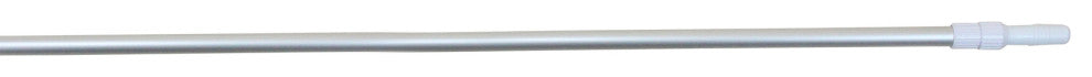 76.75" Silver Smooth Adjustable Telescopic Pole for Vacuum Heads and Skimmers