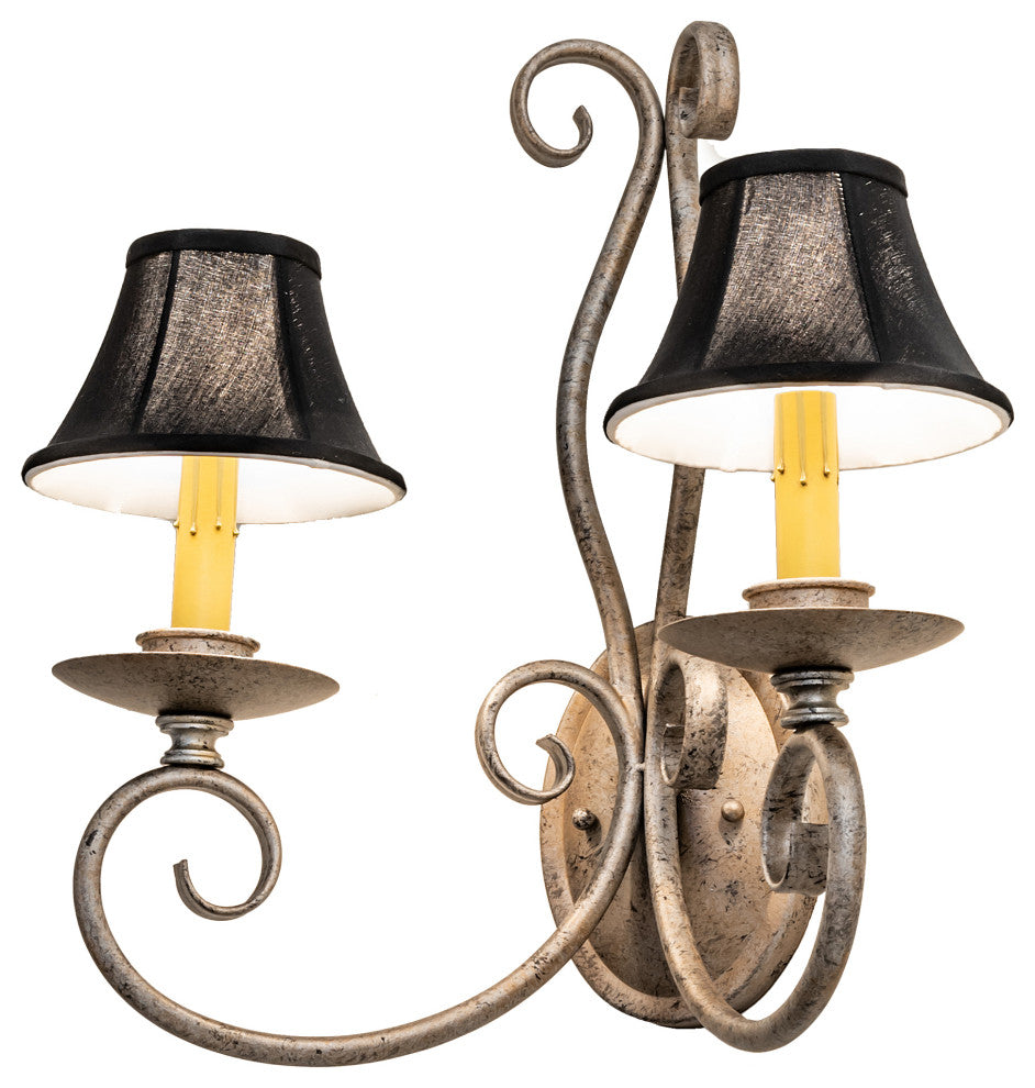 16 Wide Phillipe 2 Light Wall Sconce