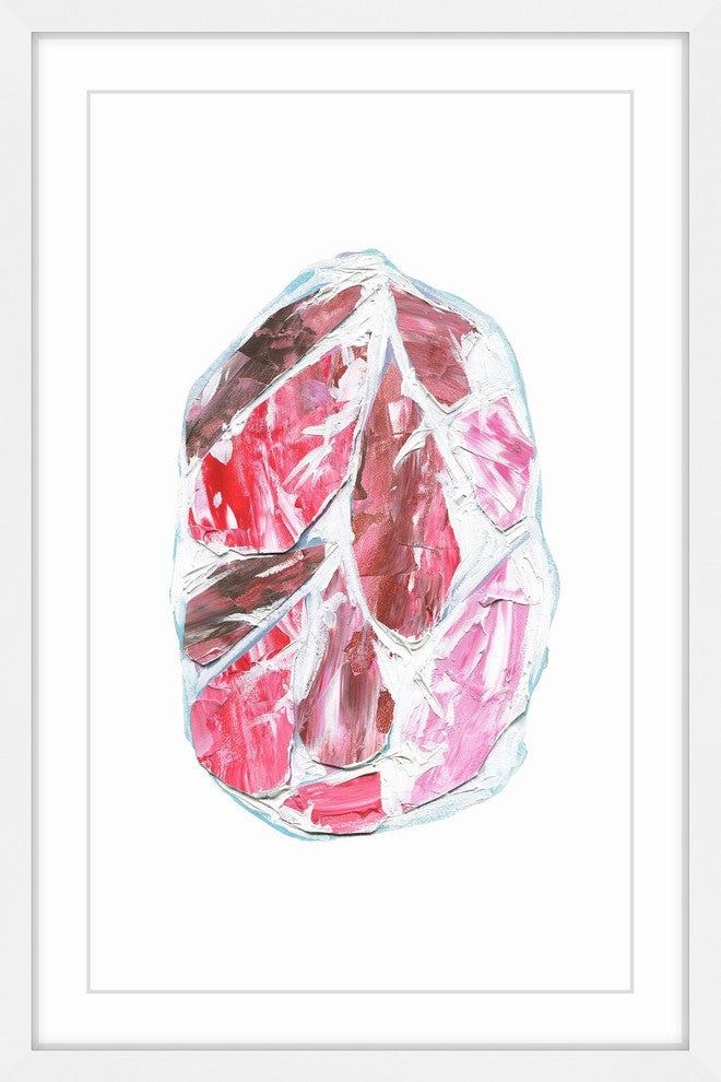 "Salami Cuts" Framed Painting Print, 20"x30"