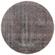 Ahgly Company Indoor Round Mid-Century Modern Area Rugs, 8' Round
