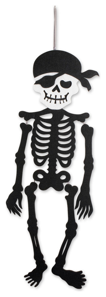 Hanging Foam Pirate Skeleton