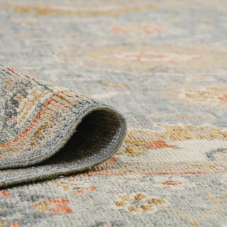 Willow Nancy Area Rug, Gray, 8' x 10', Floral