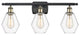Innovations 516-3W-BAB-G652-6 3-Light Bath Vanity Light, Black Antique Brass