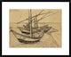 "Boats On The Beach at Saintes-Maries-De-La-Mer"  by Vincent Van Gogh, 30x24"