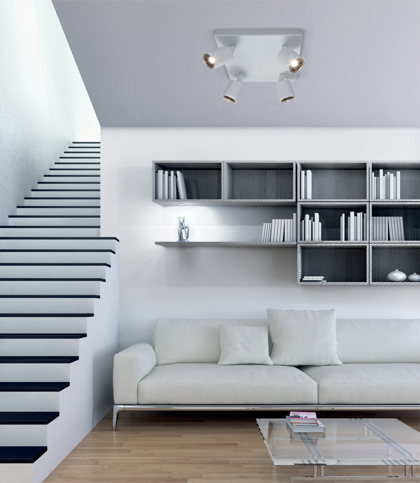 Cayman LED Ceiling Light, White