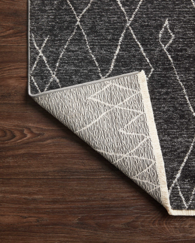 Loloi II Vance Charcoal / Dove 2'-7" X 12'-0" Area Rug