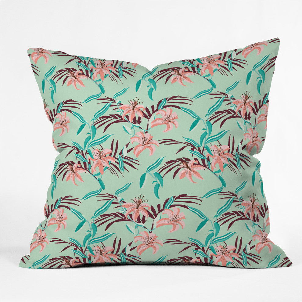 Holli Zollinger Tigerlily Throw Pillow