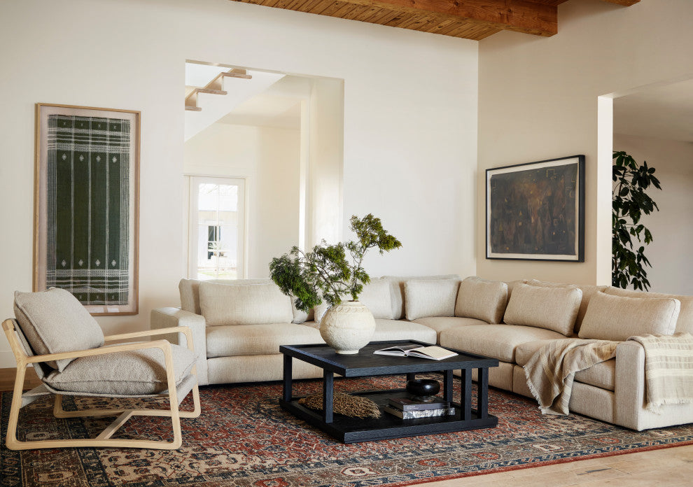Bloor 5 Piece Sectional -Essence Natural