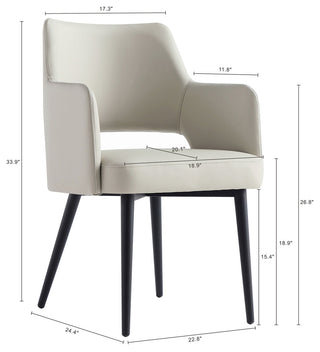 Manhattan Comfort Tremont Dining Chairs, Set of 8