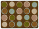 Flagship Carpets FA1340-44FS 7'6x12 Sitting Spots Earth Tone Rug