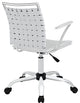 "Bayonne" Petite Modern Desk Chair, White