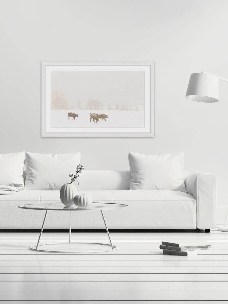 Marmont Hill, "In Search of Food" Framed Painting Print, 18x12