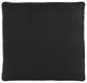 Commix Down Filled Overstuffed Ottoman, Black